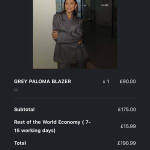 Sold out everywhere. SLA the label set in grey BRAND NEW NEVER WORN.